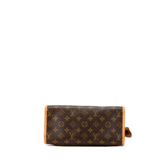 ルイ ヴィトン モノグラム ポパンクール オ ショルダーバッグ トートバッグ M40007 ブラウン PVC レザー レディース LOUIS VUITTON 【中古】