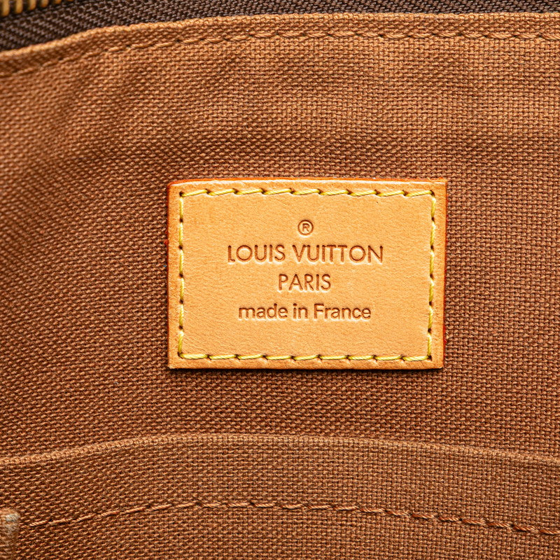 ルイ ヴィトン モノグラム ポパンクール オ ショルダーバッグ トートバッグ M40007 ブラウン PVC レザー レディース LOUIS VUITTON 【中古】