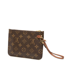 ルイ ヴィトン ループ ホーボー 付属品 ポーチ クラッチバッグ ブラウン PVC レザー レディース LOUIS VUITTON 【中古】