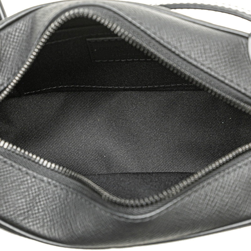 ルイ ヴィトン タイガ ミニソフトトランク ショルダーバッグ M30351 ブラック レインボー レザー レディース LOUIS VUITTON 【中古】