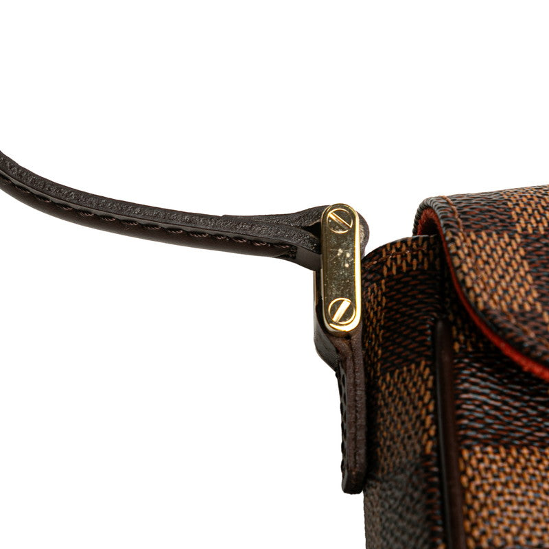 ルイ ヴィトン ダミエ レコレータ ワンショルダーバッグ ハンドバッグ N51299 ブラウン PVC レザー レディース LOUIS VUITTON 【中古】