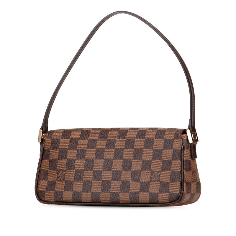 ルイ ヴィトン ダミエ レコレータ ワンショルダーバッグ ハンドバッグ N51299 ブラウン PVC レザー レディース LOUIS VUITTON 【中古】