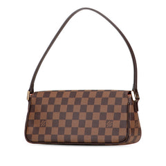 ルイ ヴィトン ダミエ レコレータ ワンショルダーバッグ ハンドバッグ N51299 ブラウン PVC レザー レディース LOUIS VUITTON 【中古】