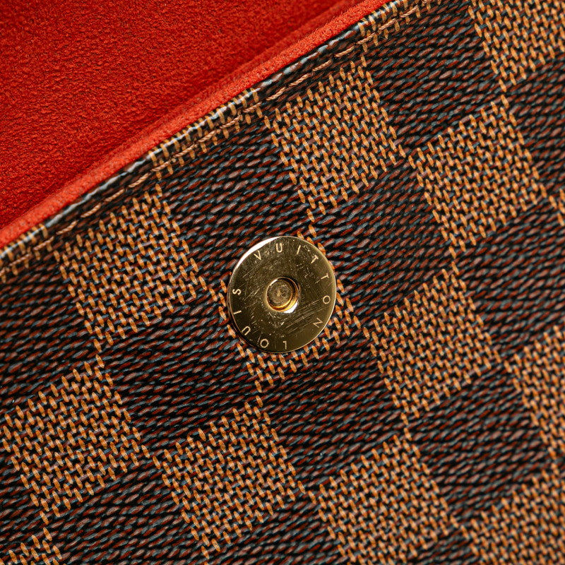 ルイ ヴィトン ダミエ レコレータ ワンショルダーバッグ ハンドバッグ N51299 ブラウン PVC レザー レディース LOUIS VUITTON 【中古】