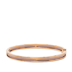 ブルガリ B-zero1 ビーゼロワン ブレスレット バングル サイズL K18PG ピンクゴールド 750 メタル レディース BVLGARI 【中古】