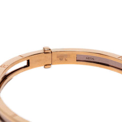 ブルガリ B-zero1 ビーゼロワン ブレスレット バングル サイズL K18PG ピンクゴールド 750 メタル レディース BVLGARI 【中古】