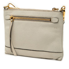 プラダ 斜め掛け ショルダーバッグ ホワイト レザー レディース PRADA 【中古】