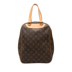 ルイ ヴィトン モノグラム エクスキュルシオン ハンドバッグ M41450 ブラウン PVC レザー レディース LOUIS VUITTON 【中古】