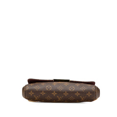 ルイ ヴィトン モノグラム フェイボリットMM ハンドバッグ ショルダーバッグ 2WAY M40718 ブラウン PVC レザー レディース LOUIS VUITTON 【中古】