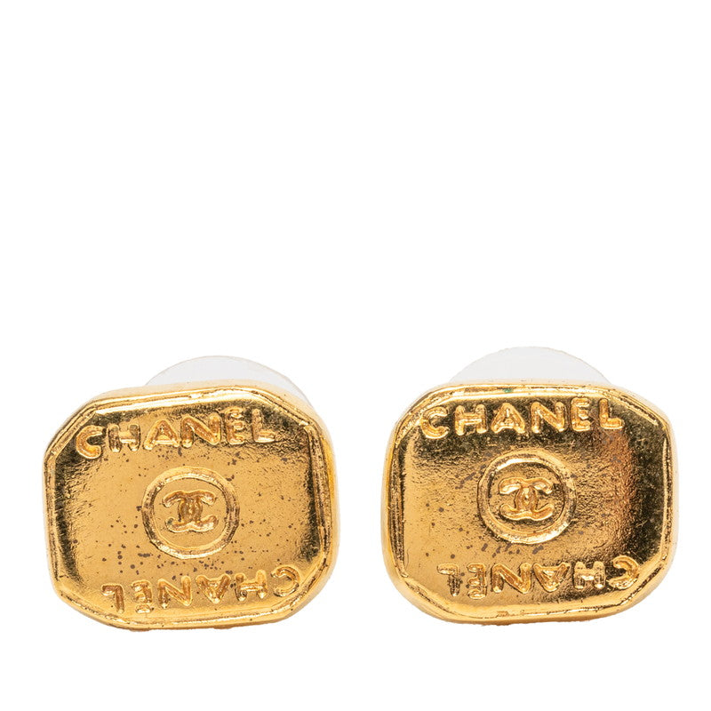 シャネル ココマーク スタッドピアス 99A ヴィンテージ ゴールド メッキ レディース CHANEL 【中古】