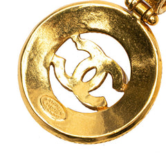 シャネル ヴィンテージ ココマーク チェーン ベルト ゴールド メッキ レディース CHANEL 【中古】