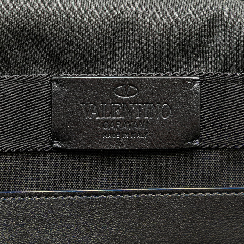 ヴァレンティノ DREAMERS リュック バックパック ブラック ナイロン レザー メンズ VALENTINO 【中古】