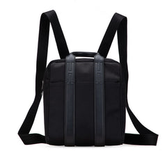 エルメス アカプルコ サックアド リュック バックパック ブラック トワルシェブロン メンズ HERMES 【中古】