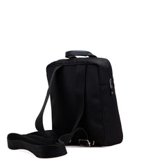 エルメス アカプルコ サックアド リュック バックパック ブラック トワルシェブロン メンズ HERMES 【中古】