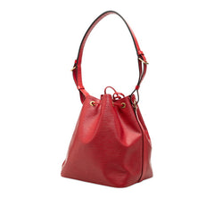 ルイ ヴィトン エピ プチノエ ショルダーバッグ M44107 カスティリアンレッド レザー レディース LOUIS VUITTON 中古