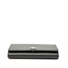ルイ ヴィトン エピ アンヴェロップ カルト ドゥ ヴィジット カードケース パスケース M56169 ノワール ブラック レザー メンズ LOUIS VUITTON 【中古】