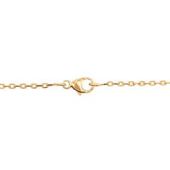 エルメス オーケリーPM ペンダントネックレス ゴールド オレンジ メッキ スイフト レディース HERMES 【中古】