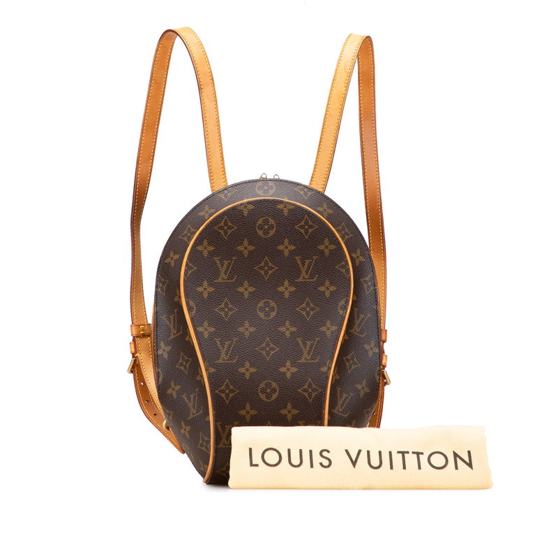 ルイ ヴィトン モノグラム エリプス サックアド リュック バックパック M51125 ブラウン PVC レザー レディース LOUIS VUITTON 【中古】