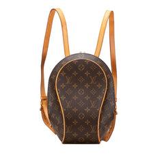 ルイ ヴィトン モノグラム エリプス サックアド リュック バックパック M51125 ブラウン PVC レザー レディース LOUIS VUITTON 【中古】