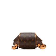 ルイ ヴィトン モノグラム エリプス サックアド リュック バックパック M51125 ブラウン PVC レザー レディース LOUIS VUITTON 【中古】