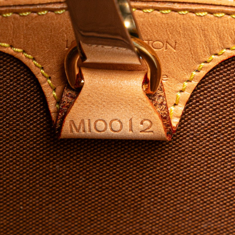ルイ ヴィトン モノグラム エリプス サックアド リュック バックパック M51125 ブラウン PVC レザー レディース LOUIS VUITTON 【中古】