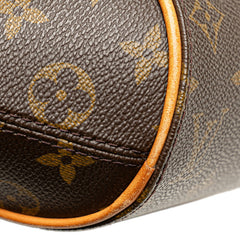 ルイ ヴィトン モノグラム エリプス サックアド リュック バックパック M51125 ブラウン PVC レザー レディース LOUIS VUITTON 【中古】