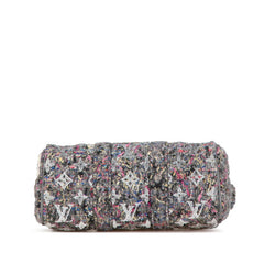 ルイ ヴィトン LVフェルト キーポルXS ハンドバッグ ショルダーバッグ 2WAY M80821 グレー フェルト レザー レディース LOUIS VUITTON 中古