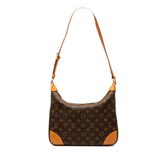 ルイ ヴィトン モノグラム ブローニュ30 ショルダーバッグ M51265 ブラウン PVC レザー レディース LOUIS VUITTON 【中古】