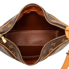 ルイ ヴィトン モノグラム ブローニュ30 ショルダーバッグ M51265 ブラウン PVC レザー レディース LOUIS VUITTON 【中古】