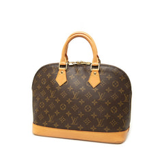 ルイ ヴィトン モノグラム アルマPM ハンドバッグ M51130 ブラウン PVC レザー レディース LOUIS VUITTON 中古
