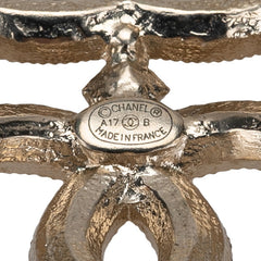 シャネル ココマーク ブローチ ゴールド メッキ ラインストーン レディース CHANEL 【中古】