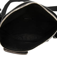 バレンシアガ スーパービジー ボディバッグ ウエストバッグ 703143 ブラック レザー レディース BALENCIAGA 【中古】
