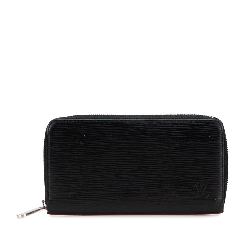 ルイ ヴィトン エピ ジッピーウォレット ラウンドファスナー 長財布 M60072 ブラック レザー レディース LOUIS VUITTON 【中古】