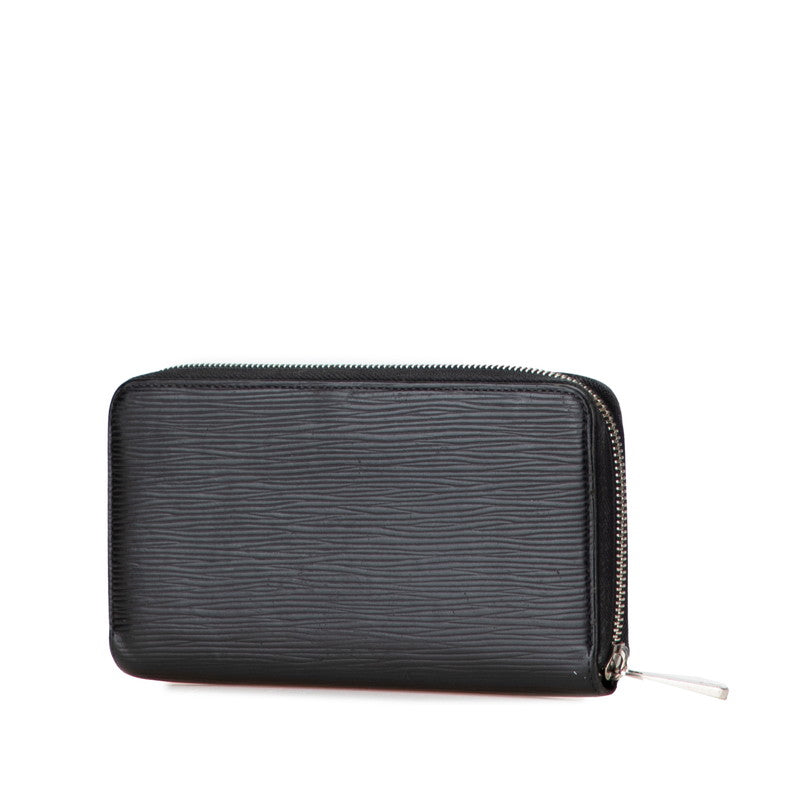 ルイ ヴィトン エピ ジッピーウォレット ラウンドファスナー 長財布 M60072 ブラック レザー レディース LOUIS VUITTON 【中古】
