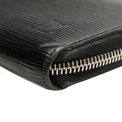 ルイ ヴィトン エピ ジッピーウォレット ラウンドファスナー 長財布 M60072 ブラック レザー レディース LOUIS VUITTON 【中古】