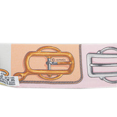 エルメス ツイリー Bouclerie d Attelage アトラージュのバックル スカーフ マルチカラー シルク レディース HERMES 【中古】