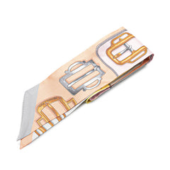 エルメス ツイリー Bouclerie d Attelage アトラージュのバックル スカーフ マルチカラー シルク レディース HERMES 【中古】