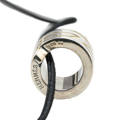 エルメス Hリング ネックレス SV925 シルバー レディース HERMES 【中古】