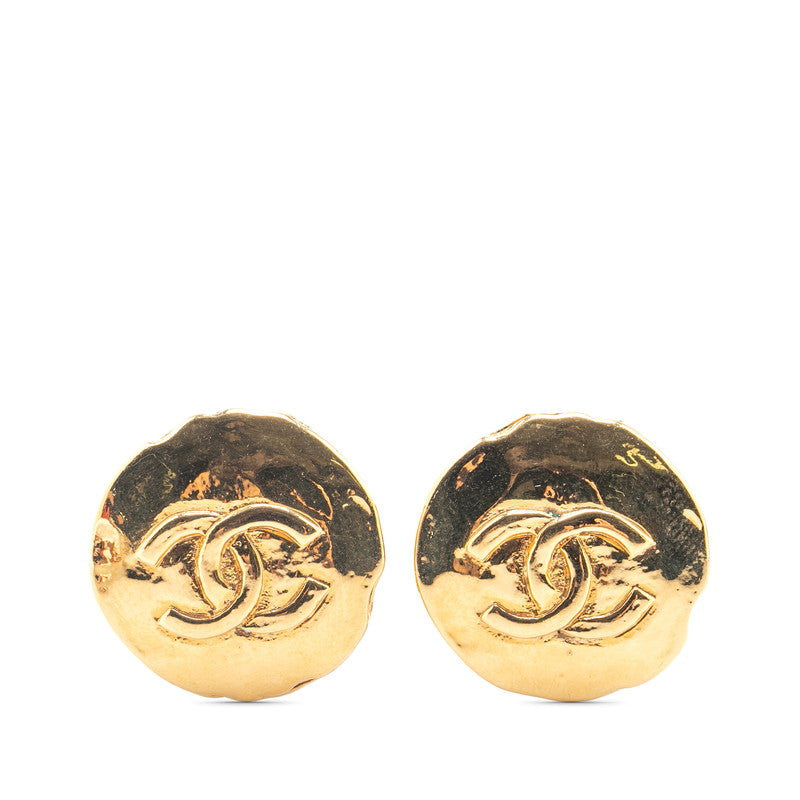 シャネル ヴィンテージ ココマーク イヤリング ゴールド メッキ レディース CHANEL 【中古】
