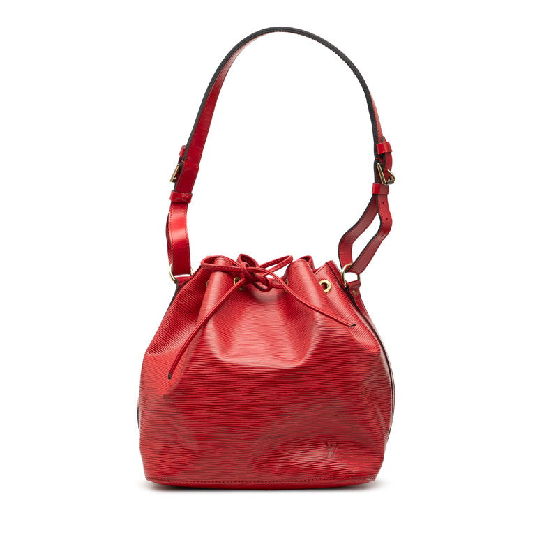 ルイ ヴィトン エピ プチノエ ワンショルダーバッグ M59017 カスティリアンレッド レザー レディース LOUIS VUITTON 【中古】