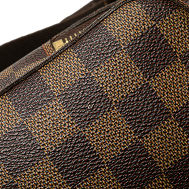 ルイ ヴィトン ダミエ ジェロニモス ショルダーバッグ ボディバッグ N51994 ブラウン PVC レザー メンズ LOUIS VUITTON 【中古】