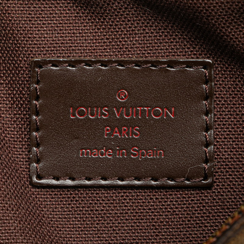 ルイ ヴィトン ダミエ ジェロニモス ショルダーバッグ ボディバッグ N51994 ブラウン PVC レザー メンズ LOUIS VUITTON 【中古】