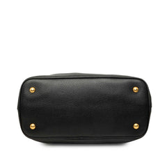 プラダ ハンドバッグ ショルダーバッグ 2WAY ブラック レザー レディース PRADA 中古