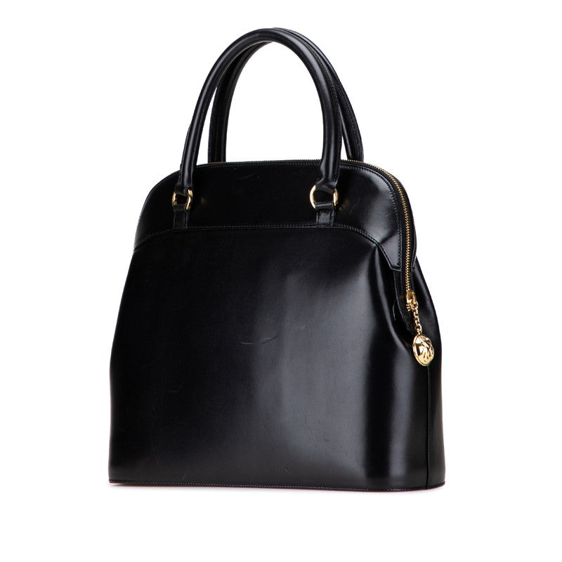 サルヴァトーレフェラガモ ハンドバッグ ショルダーバッグ 2WAY ブラック レザー レディース Salvatore Ferragamo 【中古】
