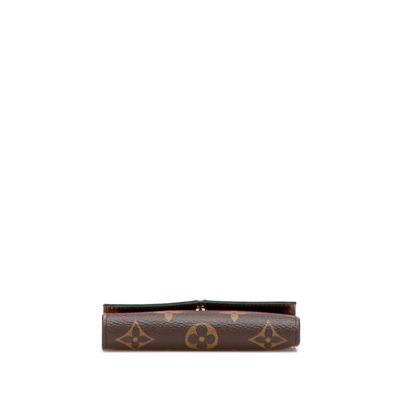 ルイ ヴィトン モノグラム ポルトフォイユ ヴィクトリーヌ 三つ折り財布 M62472 ブラウン PVC レディース LOUIS VUITTON 【中古】