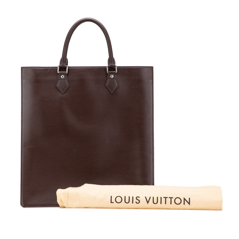 ルイ ヴィトン エピ サックプラ ハンドバッグ トートバッグ M5908D ダークブラウン モカ レザー レディース LOUIS VUITTON 【中古】