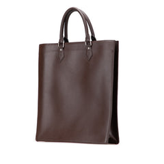 ルイ ヴィトン エピ サックプラ ハンドバッグ トートバッグ M5908D ダークブラウン モカ レザー レディース LOUIS VUITTON 【中古】