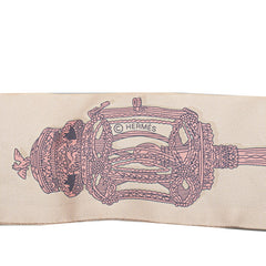 エルメス ツイリー MERVEILLEUSES LANTERNES メルヴェイユーズ ランタン スカーフ ベージュ マルチカラー シルク レディース HERMES 【中古】