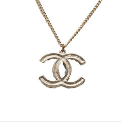 シャネル ココマーク ネックレス ペンダント A12A ゴールド メッキ フェイクパール レディース CHANEL 【中古】