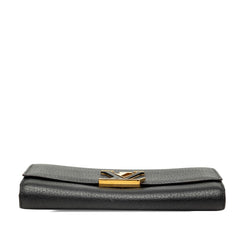 ルイ ヴィトン ポルト フォイユ カプシーヌ 長財布 M61248 ノワール ブラック トリヨンレザー レディース LOUIS VUITTON 【中古】